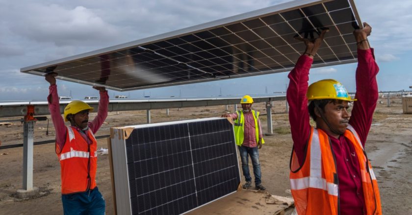 印度太陽能公司從美國對華關稅中獲收漁翁之利
