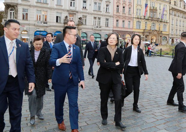 蔡英文卸任后首次访欧 呼吁警惕威权主义侵蚀民主