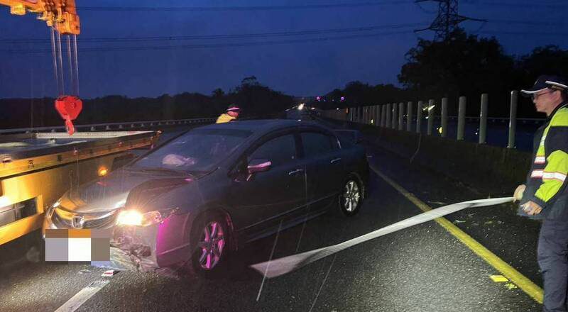 台风夜行车酿悲剧！36岁男国道3号开车自撞伤重不治