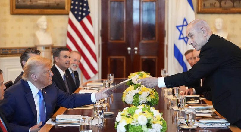 白宫惊喜!纳坦雅胡当面提名川普角逐诺贝尔和平奖