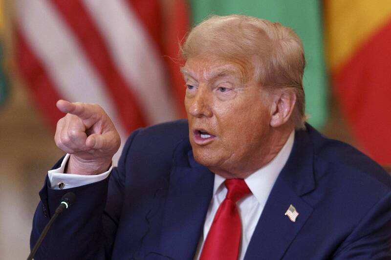 美国总统川普竞选时的录音档流出,包括曾警告习近平、普廷的言论,引发轩然大波。(欧新社) 美国总统川普竞选时的录音档流出,包括曾警告习近平、普廷的言论,引发轩然大波。(欧新社)