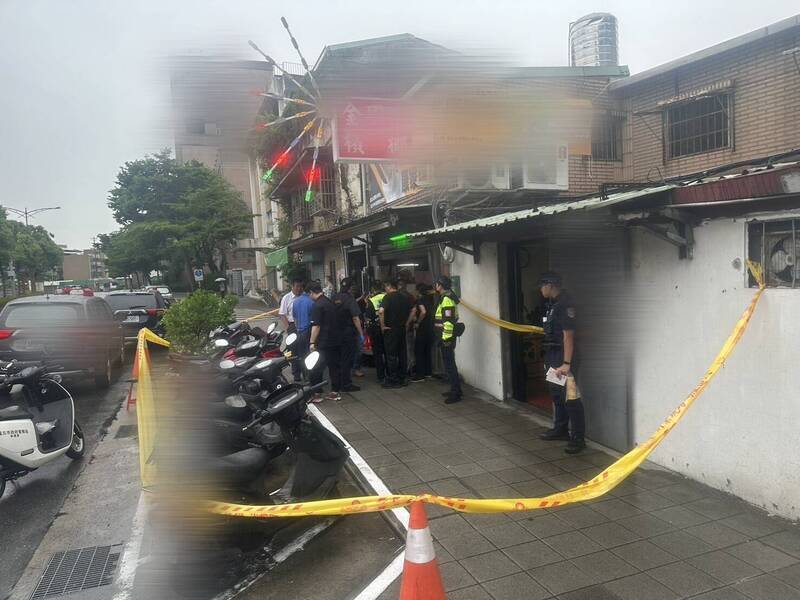 19岁郑姓青年昨日被发现陈尸在北市艋舺大道上的一家槟榔摊2楼。（民众提供）