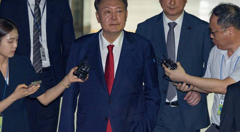 尹錫悅再度關押看守所!以「健康因素」拒絕獨檢調查