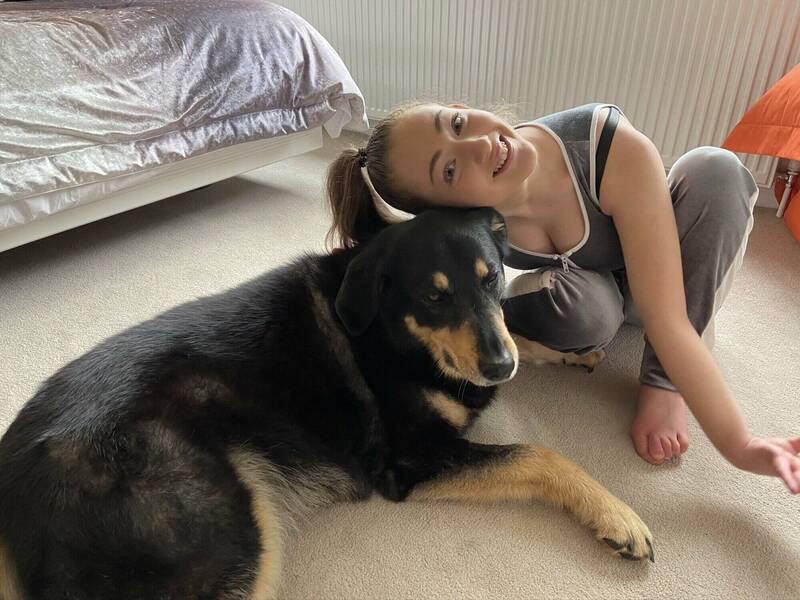 TikTok创作者格蕾丝．沃尔斯滕霍姆被人伪造死亡消息。（撷自X@GracieWolstenh1）