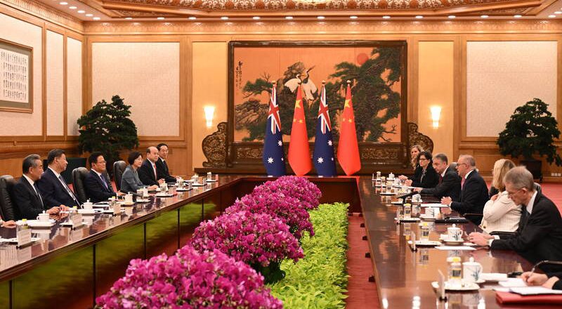 澳總理訪中蒙陰影!多名澳記者遭中共保安包圍 限制行動逼交影像