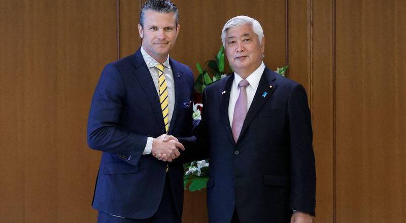 美要求對台海衝突表態 日防相重申台海和平重要性