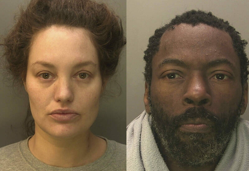 英国贵族马滕和男友戈登14日被判杀害婴儿罪。(美联社) 英国贵族马滕和男友戈登14日被判杀害婴儿罪。(美联社)