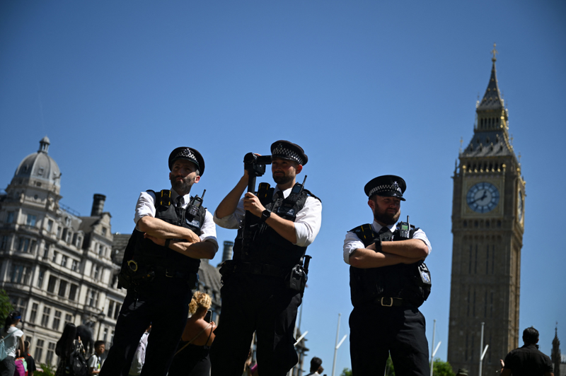 英国警方示意图。（法新社）