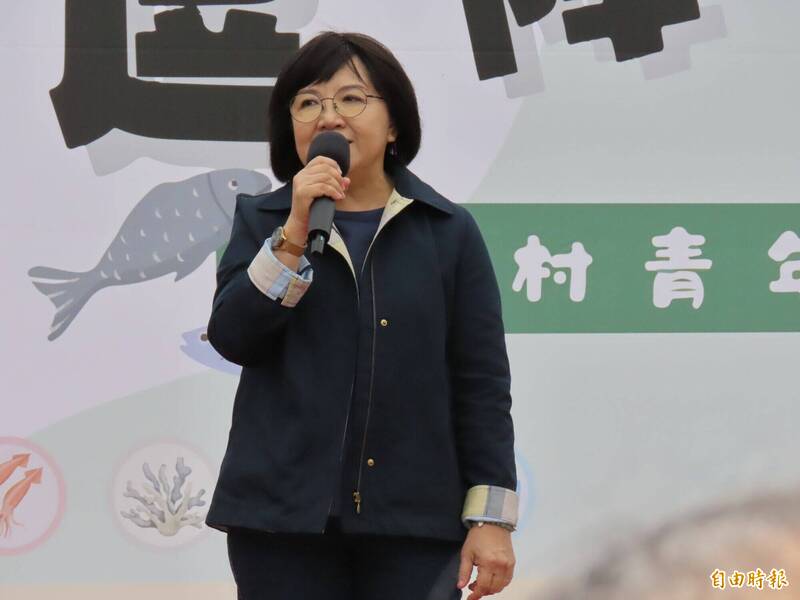 行政院南部服务中心副执行长陈慧玲，因涉嫌担任议员期间诈领助理费提起公诉。（记者刘禹庆摄）