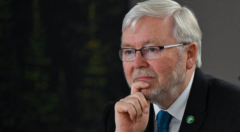 澳駐美大使陸克文警告 台灣若淪陷將助長中國軍力延伸