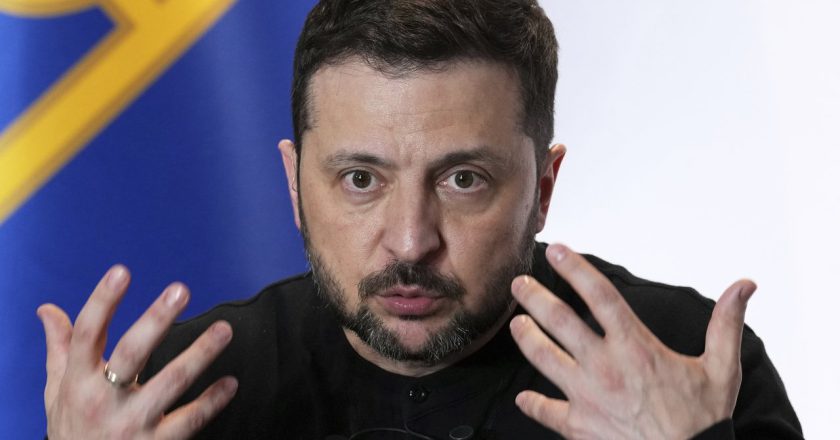 澤倫斯基：已向俄國提議下周展開新和平談判
