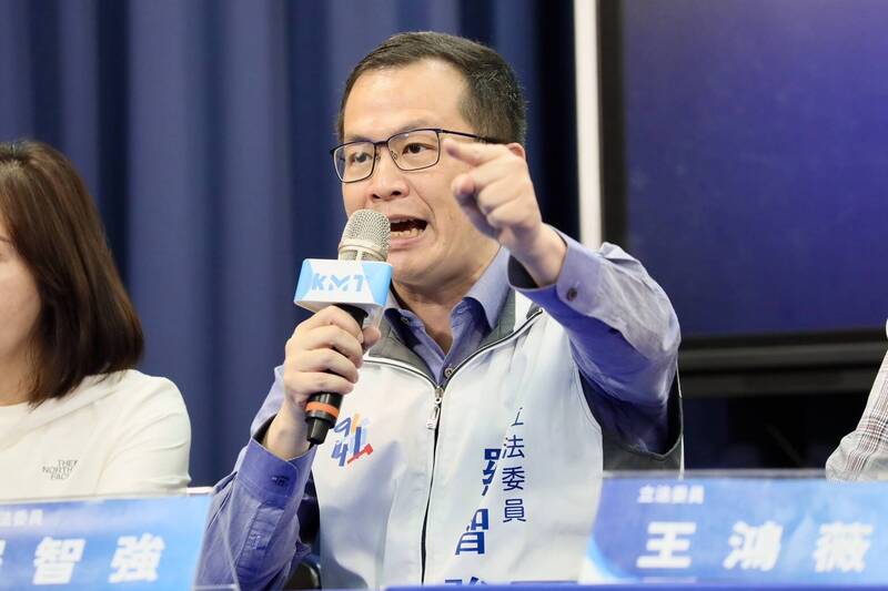 国民党立委罗智强。（图由国民党提供）