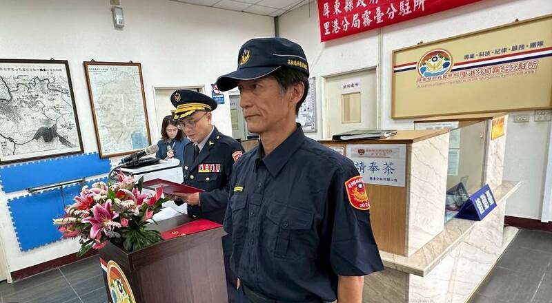 屏東霧台新任分駐所長 黃文志到任布達