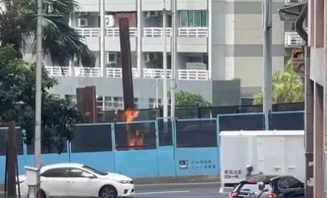 淡北道路施工挖破欣芝瓦斯管釀災 一查竟無管線圖資