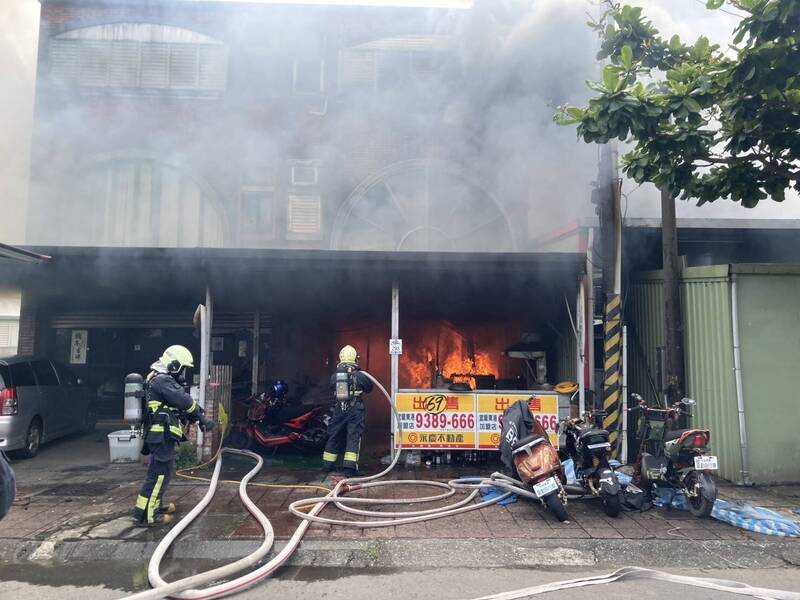 苏澳民宅出租大火，印尼籍移工夫妇2尸3命魂断异乡。（图由民众提供）