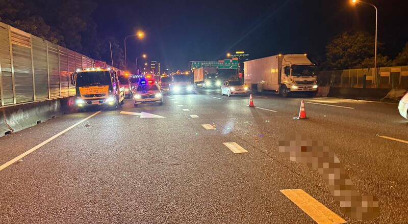 男新竹國道摔出車遭輾斃 台中監理所主管:他工作正常