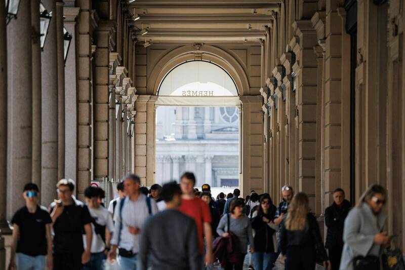 义大利「国家统计研究所」(Istat)估算,未来25年劳动年龄层人口将缩减5分之1。示意图。(彭博) 义大利「国家统计研究所」(Istat)估算,未来25年劳动年龄层人口将缩减5分之1。示意图。(彭博)