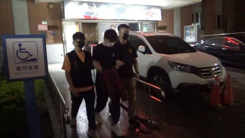 有黑帮背景的曹姓车手头，被警方移送士林地检署侦办。（记者陆运锋翻摄）