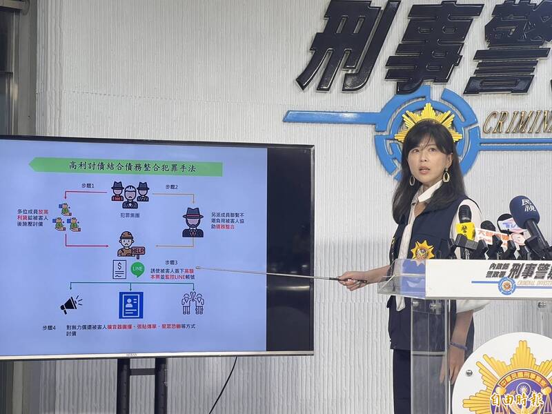 刑事局侦九大队队长张伊君，升任保三总队刑警大队大队长。（记者邱俊福翻摄）