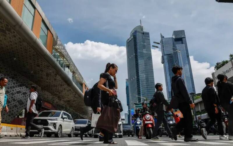 根據聯合國經濟和社會事務部發布《2025年世界城市化展望》報告,印尼首都雅加達是世界上最大的城市。(路透)