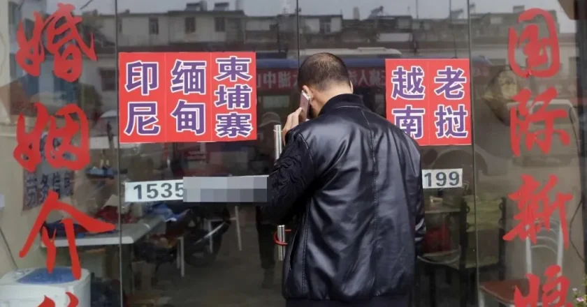 跨國婚介，收割中國男人