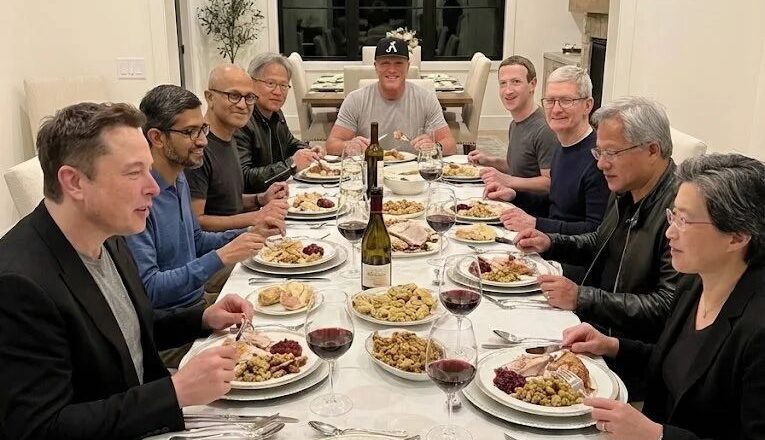 這些矽谷大佬集體現身「豪華火雞局」 沒有一個是…..