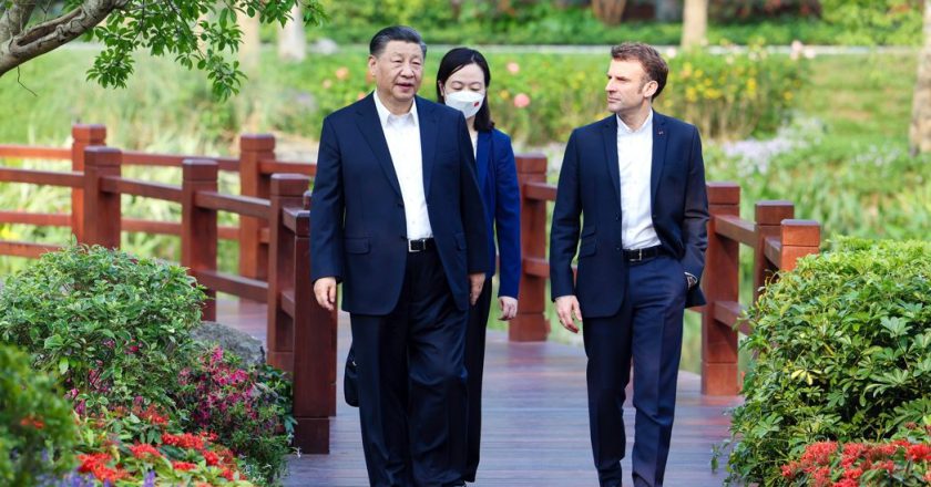 马克宏下月初访陆 将寻求建立一个「符合中欧共同利益的关系框架」