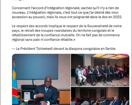 刚果(金)和卢旺达总统下周将在华盛顿签和平协议