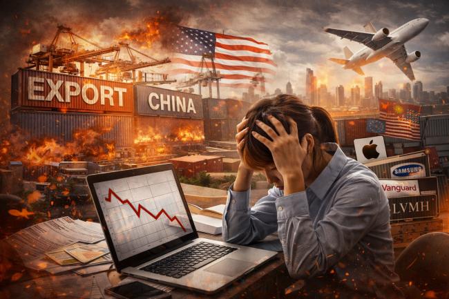 出口崩盘、订单锐减  中企销售员崩溃