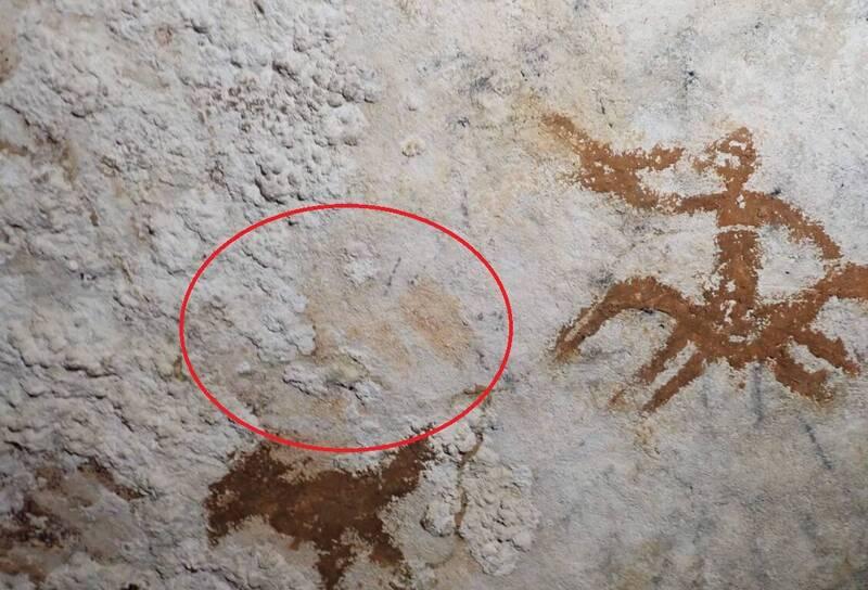 印尼发现世界最古老岩画 距今至少6.78万年