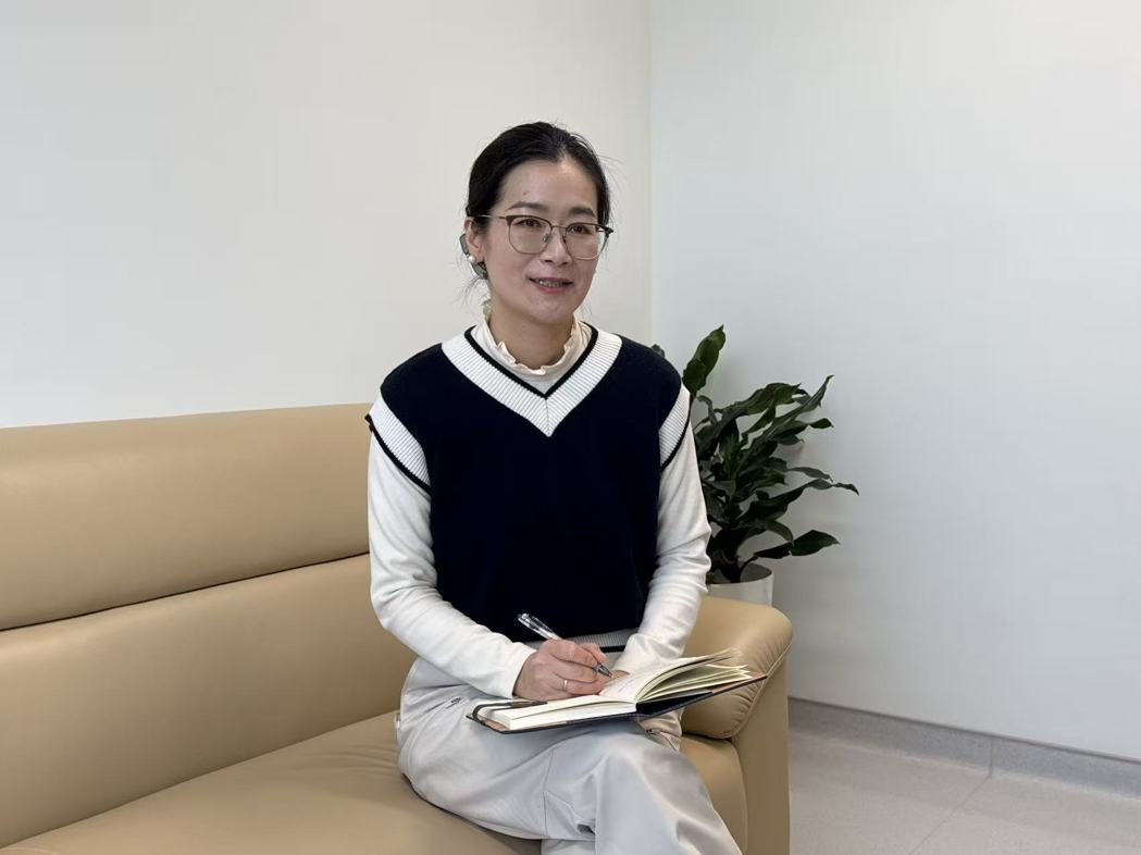 上海市精神卫生中心主任医师乔颖。记者谢守真/摄影 上海市精神卫生中心主任医师乔颖。记者谢守真/摄影