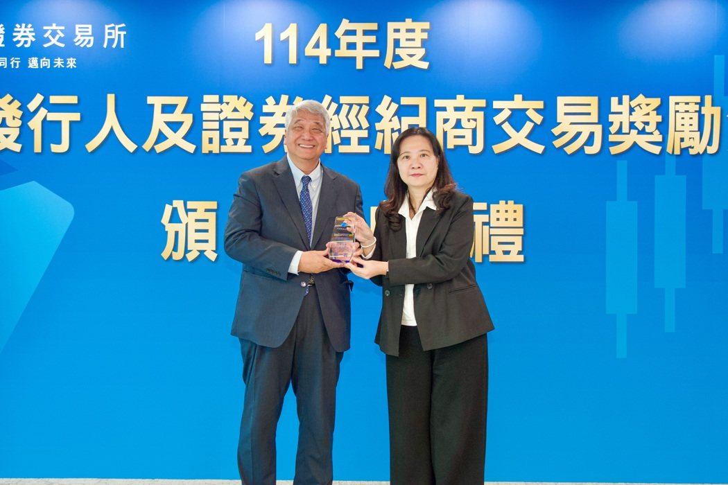 元富证券获台湾证券交易所「2025 年度权证发行人奖励活动」双项肯定,勇夺权值冲... 元富证券获台湾证券交易所「2025 年度权证发行人奖励活动」双项肯定,勇夺权值冲...