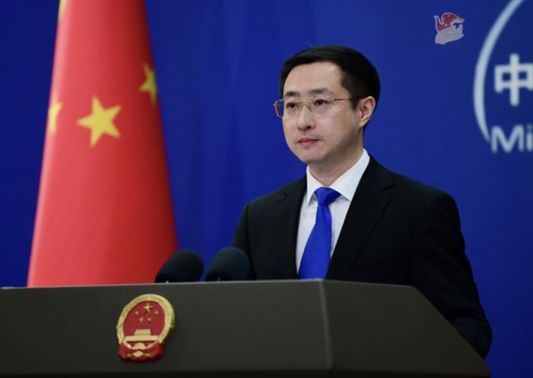 大陆外交部发言人林剑。(大陆外交部网站) 大陆外交部发言人林剑。(大陆外交部网站)