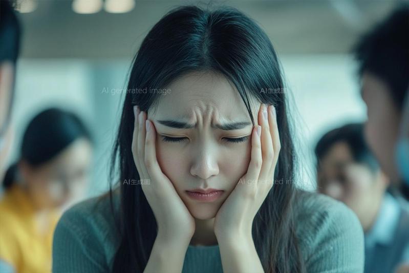 近年来，AI科技快速融入大众生活，却有越来越多人直接忽略思考，把AI回应当作「神谕」；示意图。 （图／AI生成）