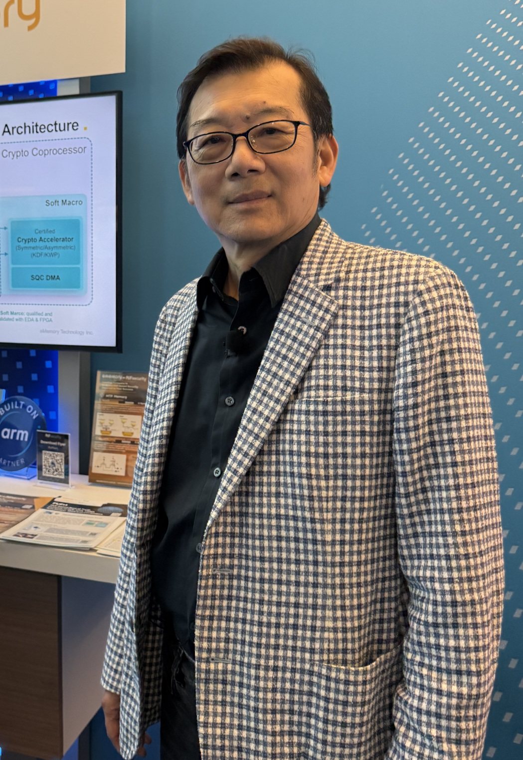 力旺董事长徐清祥。记者钟惠玲/摄影 力旺董事长徐清祥。记者钟惠玲/摄影