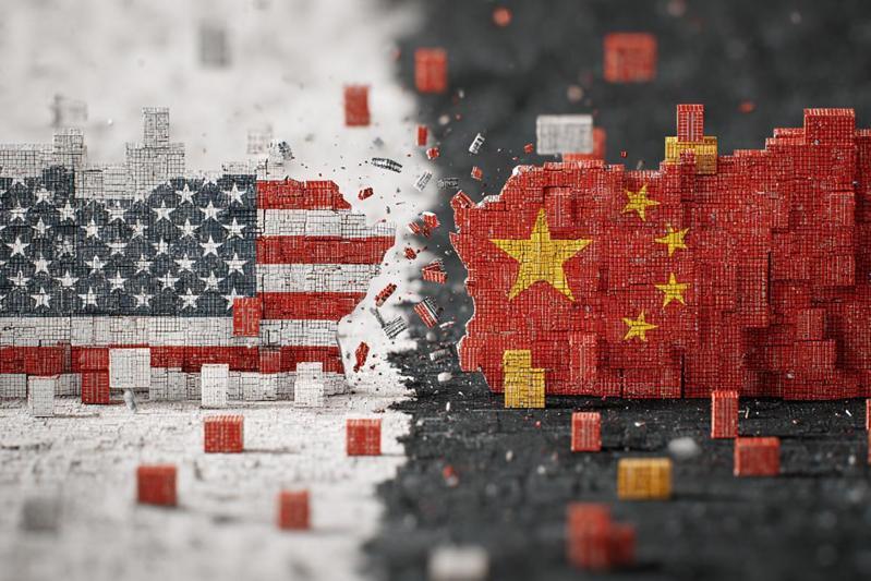 美国智库兰德公司(RAND)11月初发布「中国突发事件之经济吓阻」报告,提到吓阻中国大陆攻台是美国及其盟友安全规画的核心焦点。示意图/AI生成