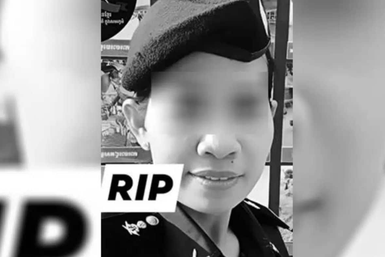▲▼柬埔寨女兵「怀孕4个月」被派往前线战死!。 (图/翻摄自The Thaiger)