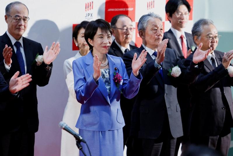 最新民调显示，高市早苗内阁支持率较上个月上升。 （路透）