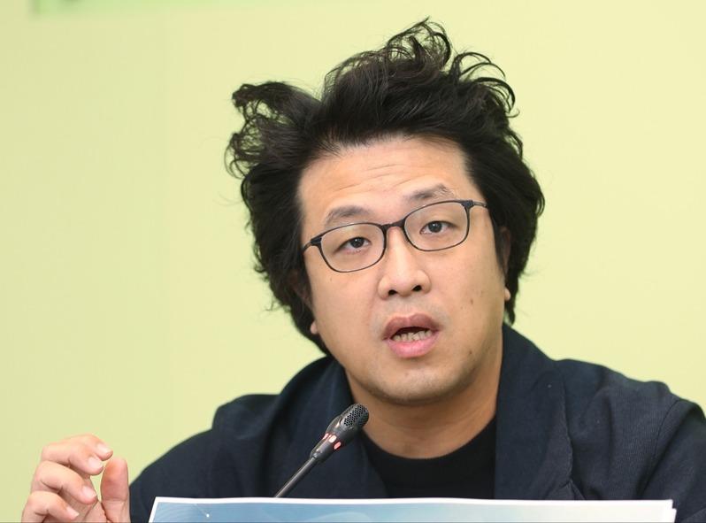 民进党立委沈伯洋。 （本报系数据照）