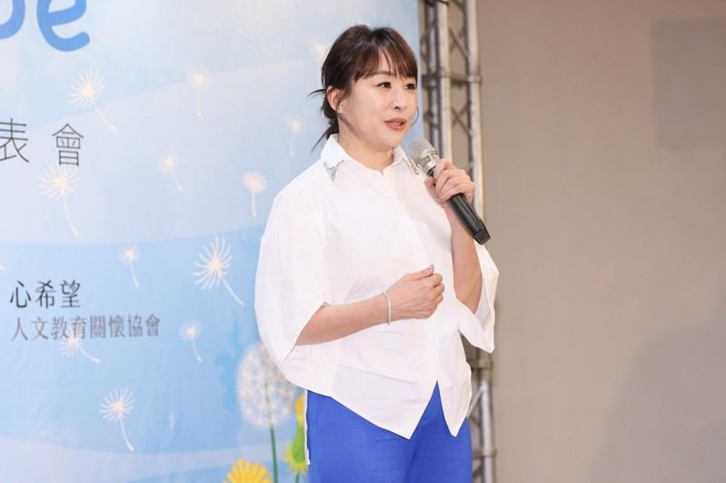 路永佳出席新书《希望的种子》公益发表会。 记者林士杰/摄影