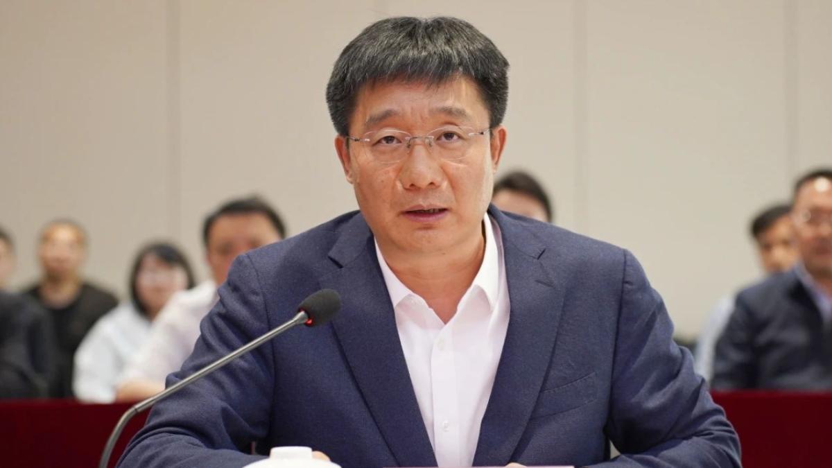 中国江西省南昌市长高世文。 （图/翻摄X@resoundnews）