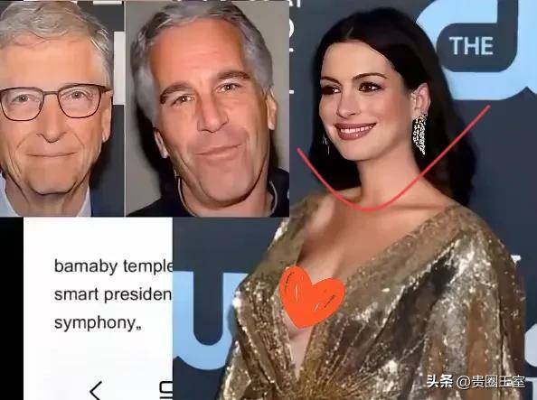 已婚也逃不过!在爱泼斯坦的安排下 比尔盖茨和安妮海瑟薇会面