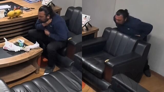 ▲▼生死瞬間影片曝光!他被食物噎到 「這樣做」救了自己一命。(圖/翻攝IG)