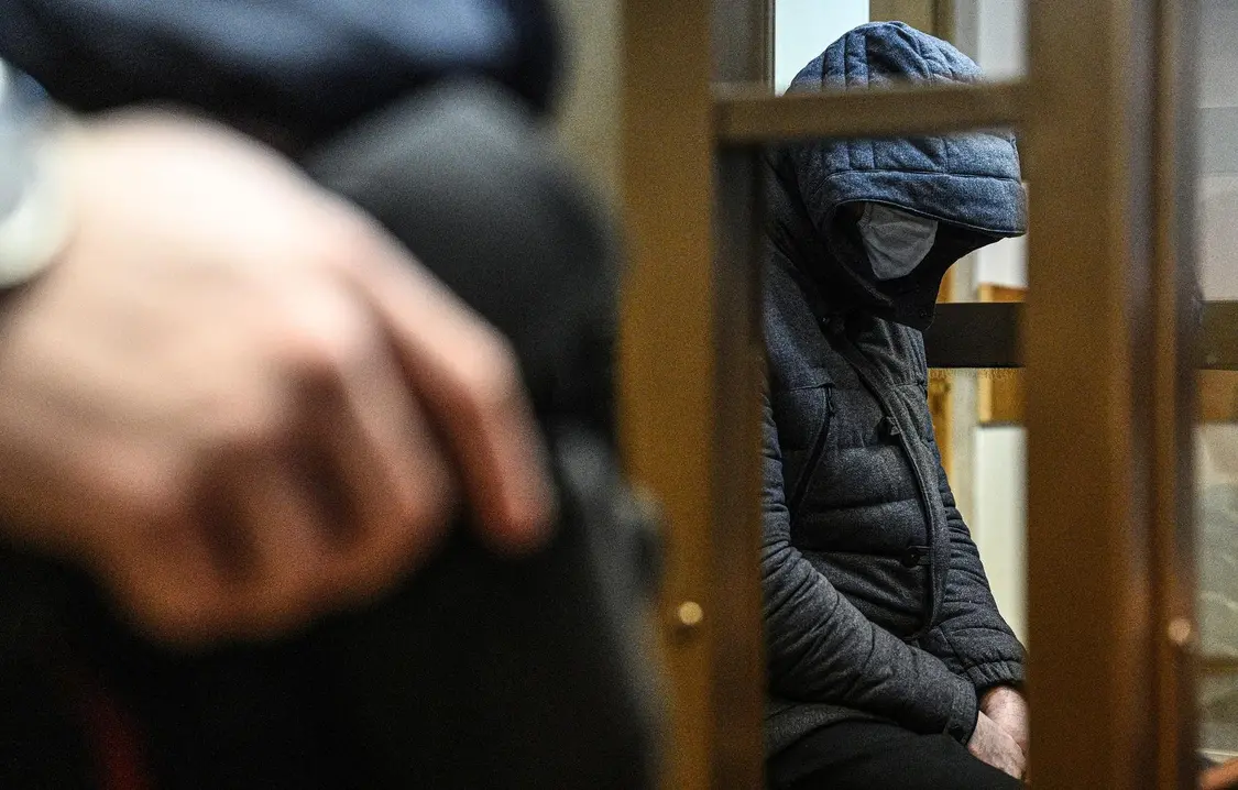 ▲2月11日,嫌疑人帕维尔·瓦辛在被告席内受审 据视觉中国