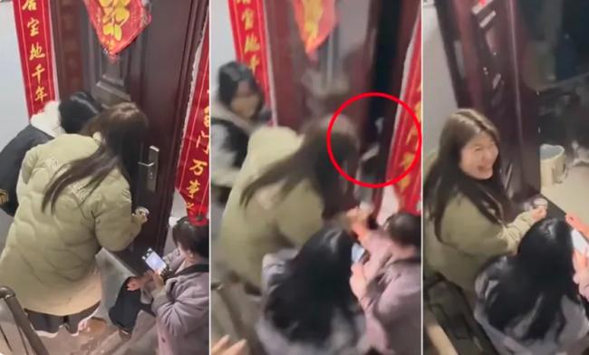 全家忘带钥匙 把猫扔进屋 5分钟后门真开了… 全家忘带钥匙 把猫扔进屋 5分钟后门真开了…