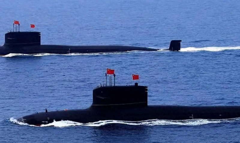 国际战略研究所(IISS)本月发布的最新报告指出,过去五年中国大幅加快核动力潜艇建造速度,年度下水数量首次超越美国。 图:翻摄自搜狐