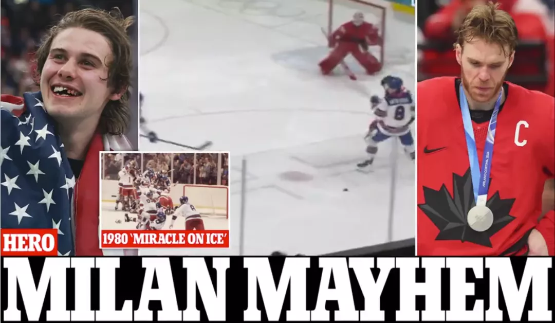 美国男冰绝杀加拿大 46年后重金 白宫晒照引爆舆论