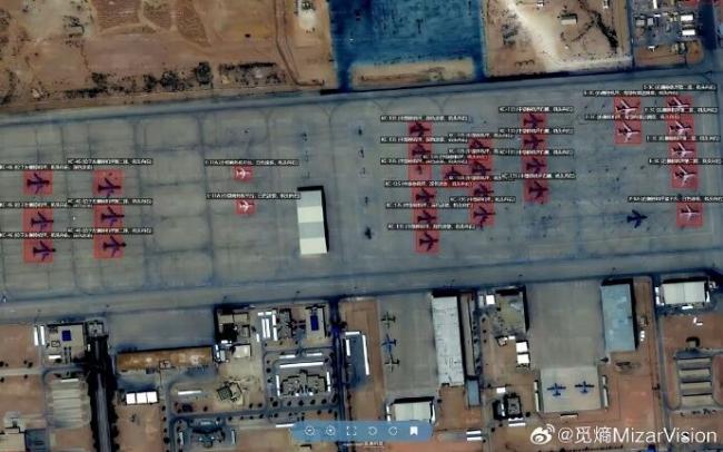 美军急调中东部署 中国商用卫星全曝光 美军急调中东部署 中国商用卫星全曝光