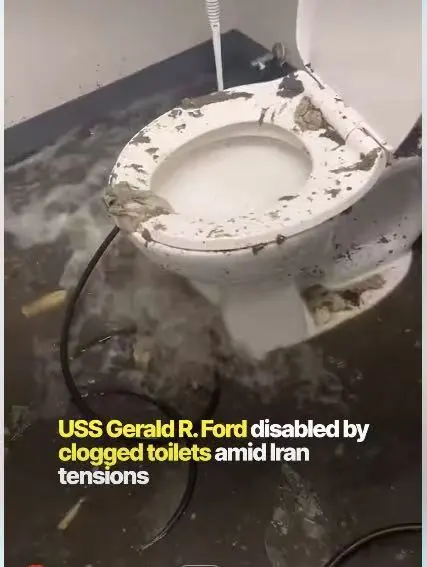 震惊全球战火 早被福特号航母的坏厕所“剧透” 震惊全球战火 早被福特号航母的坏厕所“剧透”