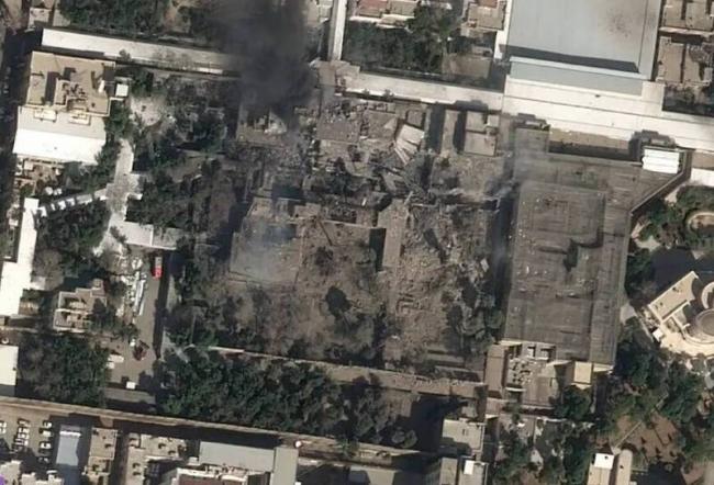 美以空袭 哈梅内伊官邸惊悚卫星照曝光